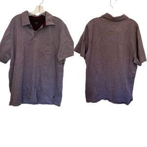 Buffalo David Bitton Men's Polo Shirt - Burgundy